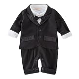 Evelin LEE Kid Baby Boy Gentry服セットフォーマルパーティーウェディングタキシードチョッキOutfit Suit US サイズ: S
