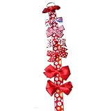 シンプルファン ヘアピン ヘアアクセサリー 子供 髪飾り 髪留め 可愛い ヘアクリップ リボン 髪留め ヘアバンド お祝いギフト お洒落 ァッション誕生日のプレゼント 七個セット red