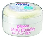 ピジョン 薬用ベビーパウダー 弱酸性 イエローパフ付 30g