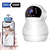 SEZAC ネットワークカメラ 1080P 200万画素 WIFI 防犯カメラ ワイヤレス IPカメラ 暗視赤外線LED 音声/動体検知 双方向会話 遠隔操作 WiFi強化 日本語APP Telec 認証済み