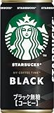 サントリー スターバックス MY COFFEE TIME ブラック 缶コーヒー 無糖 185g×30本