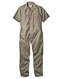 L KHAKI ディッキーズ DICKIES ショートスリーブカバーオール 半袖 つなぎ 3399