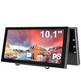 10.1インチ セカンダリモニター、IPS ストレッチバー LCD トラベルディスプレイ 1540*720 HDMI USB-C、ミニモバイルモニター 金属素材 ノートパソコン用 Windows Aida64 GPU CPU RAM モニタリング、内蔵スピーカー