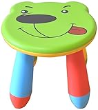 子供用チェア スツール 犬柄 (グリーン)