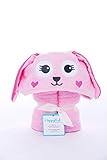 Happy Kid Organics - Infant Hooded Towel - (Pink Bunny) by Happy Kid Organics