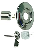 BrassCraft Mfg Mixet #MDXTR9-SN Single Handle Tub and Shower Trim Kit - PVD Satin Nickel [並行輸入品]