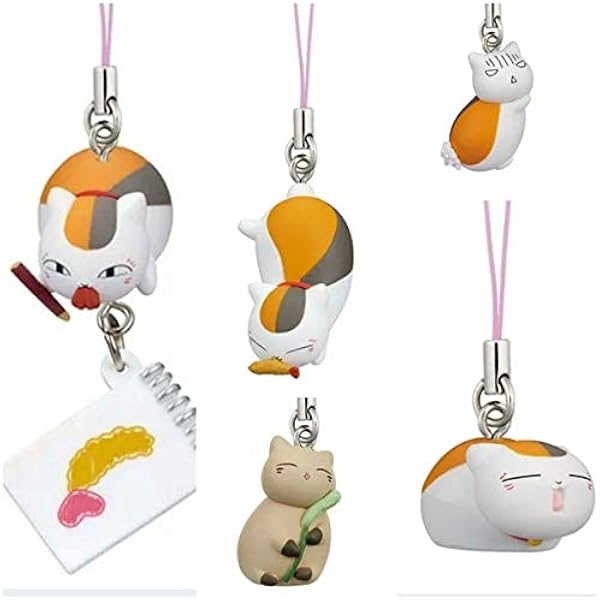 ♯Gtt28Ar夏目友人帳ニャンコ先生ストラップ2シークレット入6種 Amazon.co.jp: カプセル 夏目友人帳 ニャンコ先生ストラップ vol