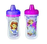 The First Years Disney Junior Sofia The First Insulated Sippy Cup, 2 Count (Color and design may var