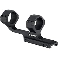ohhunt スコープマウント 30mm マウントリング ピカティニー 一体型 光学オフセットカンチレバーピカティニースコープマウント (黒)