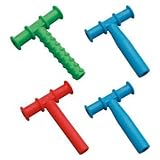 Chewy Tubes Teether 4 Pack - Blue/Green/Red [並行輸入品]