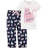 Carter's(カーターズ) 2ピースコットン&ジャージパジャマ ホワイト パジャマ 18ヶ月【並行輸入】