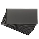 アスペクトPeel and Stick Backsplashガラスタイルのキッチン、トイレ 3x6 Inch Tiles A50-70 1