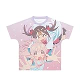 アルマビアンカ(Armabianca) TVアニメ「お兄ちゃんはおしまい!」 緒山まひろ&緒山みはり フルグラフィックTシャツ ユニセックス XXXLサイズ ポリエステル