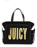 JUICY COUTURE FLAG VELOUR DIAPER BAG by Juicy Couture