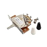 YJB PARTS 国産レバースイッチ DM-50 ノブ2個付き (オープン型5way)