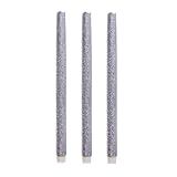 High Quality Flameless Dripless Led Taper Candles with Timer Function, Battery Operated, Wedding Din