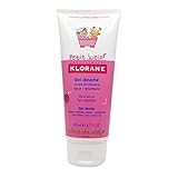 Klorane Petit Junior Shower Gel Hair And Body Raspberry 200ml [並行輸入品]