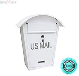 skemidex ---キーロック壁マウントメールボックスドロップボックス区画Cash Money安全なメールセキュリティ17 " x12。このSecureドロップボックス機能an anti-fish