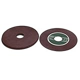 uxcell カッティングホイール 切削工具 研削砥石 ブラウン 150mmx1.2mmx32mm 4個入り