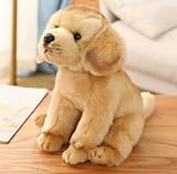 シミュレーションマルチーズ犬ぬいぐるみぬいぐるみリアルなシュナウザービションフリーゼのおもちゃ高級家の装飾ペットギフト 抱き枕 可愛い ふわふわ 犬 人形 本物そっくり クリスマス お誕生日 記念日 プレゼント インテリア雑貨 癒し (ラブラドール)