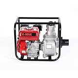 GWWG エンジンポンプ ハイデルスポンプ 4サイクル 2/3/4インチエンジン式ポンプ 排水ポンプ 給水ポンプ 井戸 吸水 散水 水やり 海水 灌漑 水害 農業 (3インチ) [並行輸入品]