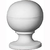 Fypon b7 X 9 6 3 / 16 " W x 8 1 / 2 " HボールPost Top