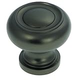 Hickory Hardware P3151-BM 1-1/4-Inch Cottage Cabinet Knob, Black Mist Hickory Hardware [並行輸入品]