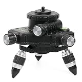 Huepar レーザー墨出し器 4x360°グリーンレーザー 16線フルライン 専用アプリ 遠距離操作 リモコン付き 25メードル作業範囲 2電源方式 USB充電可能 受光器対応 IP54 P04CG