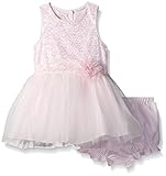 Marmellata Baby Girls' Sleeveless Tutu Party Dress Pink 24 Months [並行輸入品]