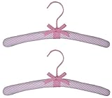 Albetta / アルベッタ キッズハンガー ピンクストライプ 2本セット