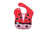 Oopsibaby Waterproof Feeding Bib, Lucy the Ladybug by Oopsibaby
