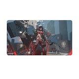マウスパッド アニメ テキサス アークナイツ ゲーム 大型 滑り止め加工 カジュアル デスクパッド 防水 人間工学 レーザー 光学式マウス キーボードパッド 快適操作性