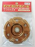 ヤマグチ ならし・粗仕上げ用カップホイル CYカップ CY-4Z 壁面・床ならし用 奥行10.2×高さ1.5×幅10.2cm 内径調整リング