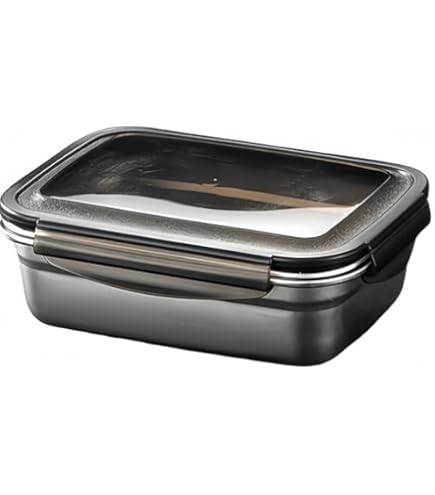 Amazon｜Gentle Prince＃16オールステンレス304収納密閉容器蓋と