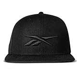 [Reebok] ベースボールキャップ Identity Vector Cap ブラック/ホワイト One Size