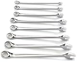 Craftsman 9-46520 Full Polish 12 Point Standard Cross Force Wrench Set, 8-Piece by Builders World Wh