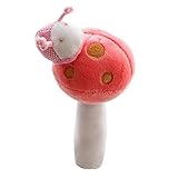 赤ちゃん用ぬいぐるみソフトおもちゃ赤ちゃんガラガラ音がするベビーギフト手Grasp Rattle、B