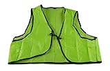 SE EP123LG Disposable Safety Vest in Lime Green, One Size Fits Most by SE