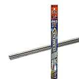 ソフト99(SOFT99) glaco(ガラコ) ワイパー替えゴム ガラコワイパー パワー撥水 NO.34 自動車用撥水ワイパー 長さ600mm ゴム幅8mm 撥水タイプ/幅広型/バーテブラ(板バネ)付 04534