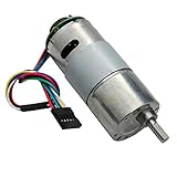Fenteer 高品質　ギヤモータ　エンコーダ　電気　減速　モータ付　37GB545 DC12V　全11タイプ選ぶ - 70rpm