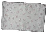 Kissy Kissy Baby-Girls Infant Little Super Star Print Receiving Blanket-White With Pink-One Size [並行