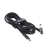 fine-R 4.5×3.0mm HP専用 100W/5A 対応 E-marker 搭載 HP ヒューレットパッカード ノートパソコン PD 充電 USB-C TYPE-C 変換アダプター AC充電ケーブル アクセサリー (PL保険加入品) (100W CA 4530HP)