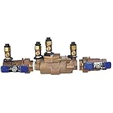 Febco 0122967 LF850U-QT Double Check Backflow Valve with Union Connections Quarter Turn Shutoff, 1-1