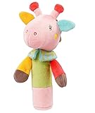 1990年代Adorable Plush Deer Baby Rattlesキュートソフト人形Soothing Rattle