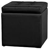 レザースツール　黒