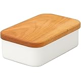 野田琺瑯 バターケース ホーロー 200g用 ホワイト 日本製 BTー200