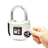 eGeeTouch スマート NFC南京錠 シルバー GT2000-94 アンドロイド対応