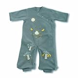 Baby Boum Youpi Fleece Sleeping Bag 1.7 Tog for 0-9 months Pingu Grey by Little Helper