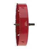 Lovoski Bi Metal M42 HSS 　ホールソー　カッタードリルビット　アルミパイプ 　10サイズ選べる - 190mm