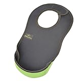 Bibetta ビベッタ 防水くるくるエプロン ウルトラビブ M ミディアム Charcoal Gray チャコールグレー